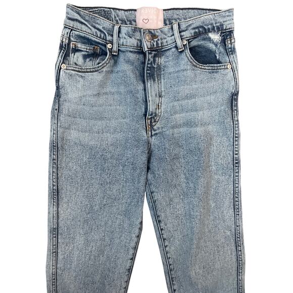 Revice Premium Denim High Rise Slim Fit Acid Wash Jeans Size 28 - Picture 8 of 9